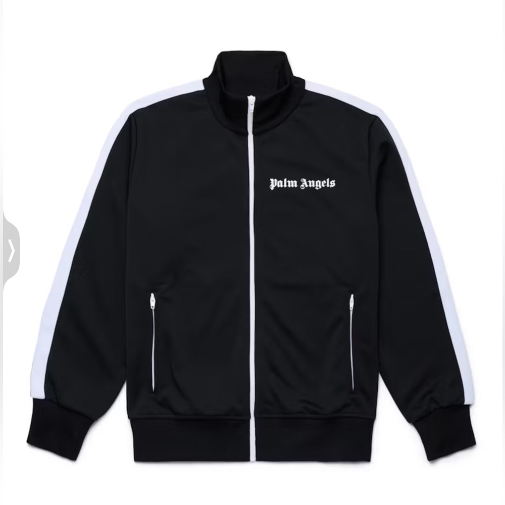 Palm Angels Black and White Men's Jacket new with ticket